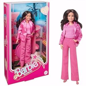 Barbie The Movie Gloria Doll Pink Power Pantsuit New In Box